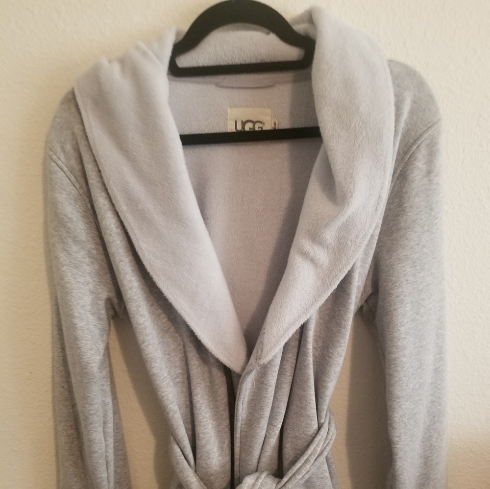 HEATHER GRAY UGG ROBE